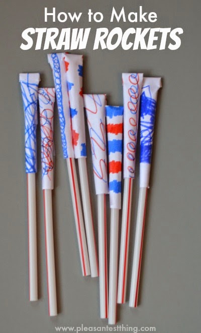 http://www.pleasantestthing.com/2014/05/make-straw-rockets.html