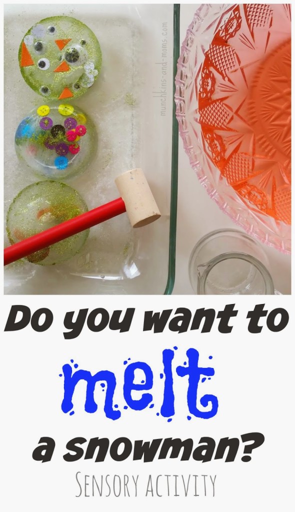 http://www.munchkins-and-moms.com/2014/11/snowman-ice-melting-activity.html