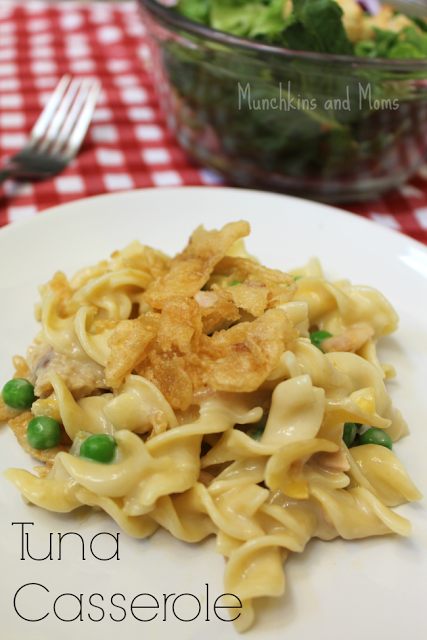 Simple and delicious Tun Casserole! A great (and quick) weeknight meal!