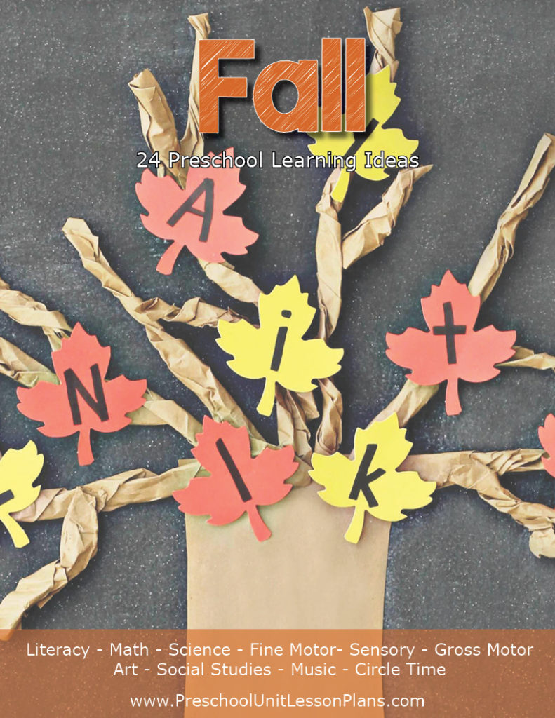 Foil Printed Fall Tree Art – Munchkins and Moms