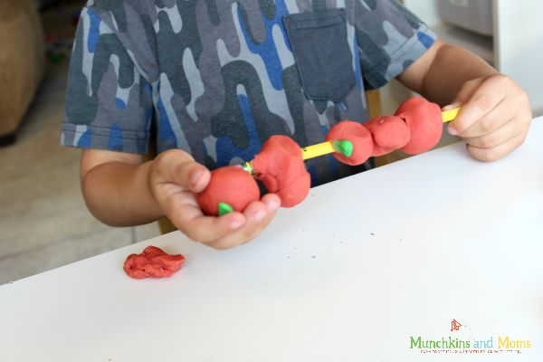 10 apples up on top activity