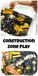 Construction Zone Sensory and small world play!