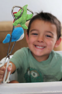 Go fishing right in your living room! This is such a fun activity for toddlers this summer!