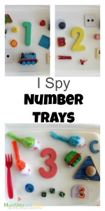 I Spy Tray- a great early math activity for preschoolers!