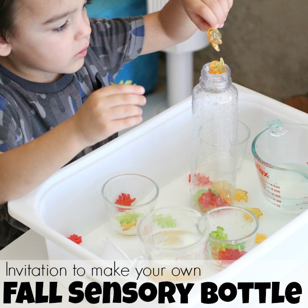 Sensory bottle 4 – Munchkins and Moms