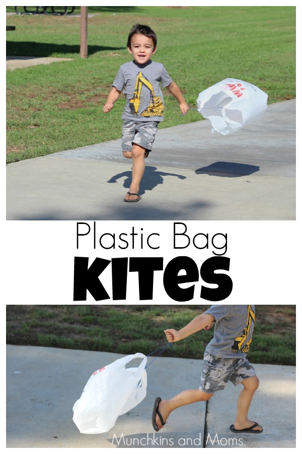 Plastic Bag Kite Craft for Kids - Great Spring or Summer Craft!