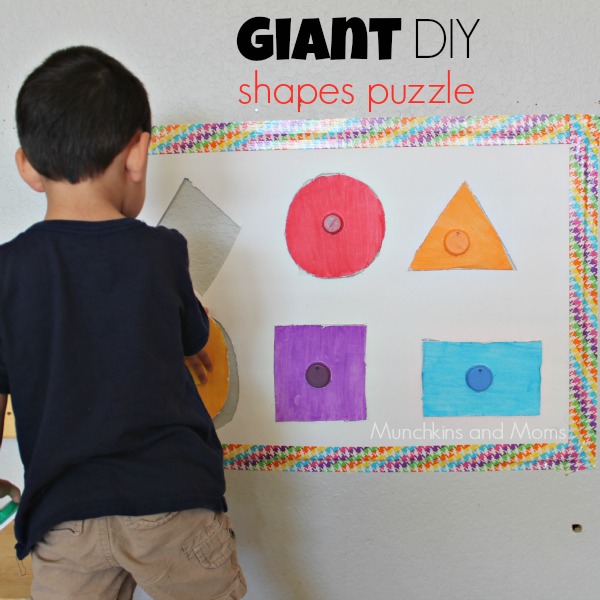 Giant DIY Shapes puzzle