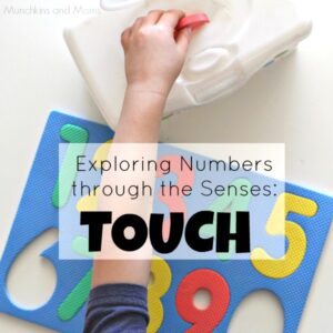 Exploring numbers through the sense of touch