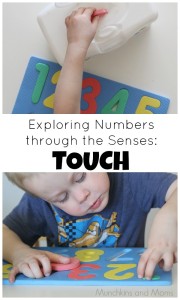 Exploring Numbers through the sense of touch