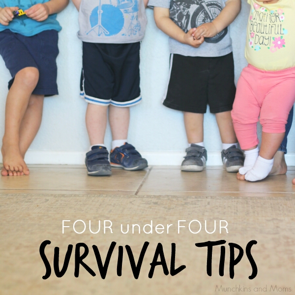 Survival tips for families with four kids under four