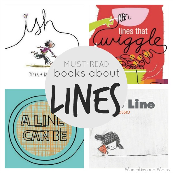 types of lines in art for kids