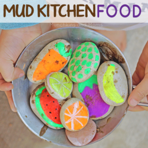 Mud Kitchen Play Food