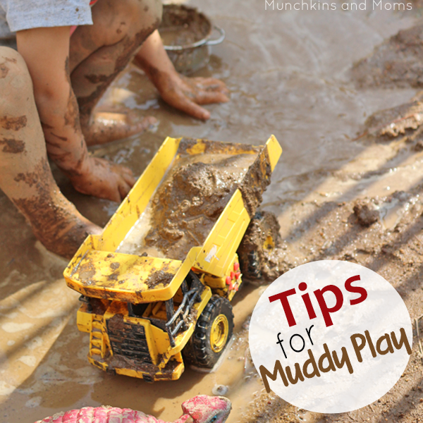 Tips for Playing in the mud with kids