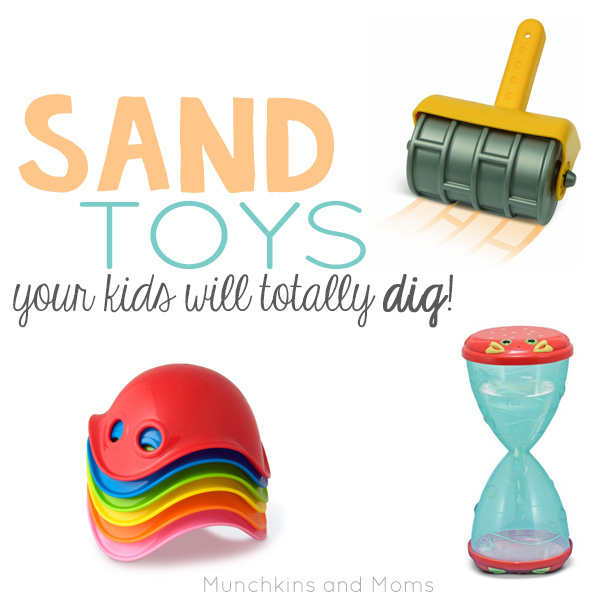 These aren't your childhood shovel and pail- these sand toys make me wish I was a kid again! Perfect for the beach, sand tables, or playground sand boxes.