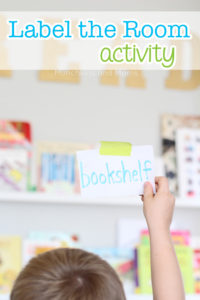 Label the room pre-reading activity