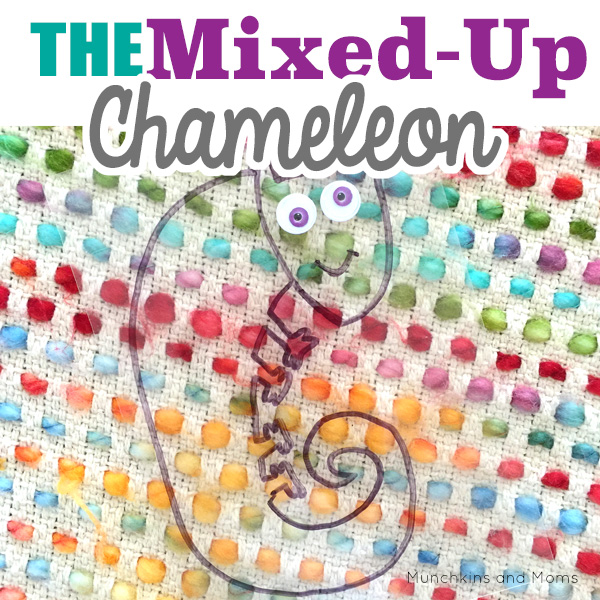 Mixed-Up Chameleon Hide-and-Seek Activity
