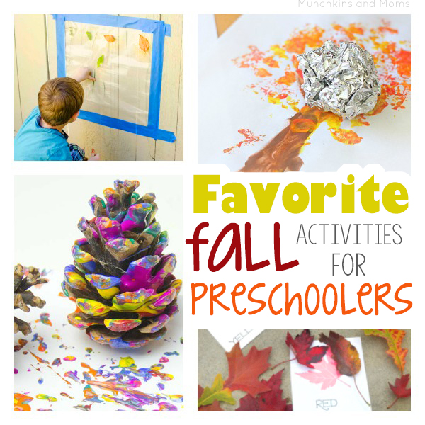 Fall is a beautiful time for preschoolers to explore nature. Get them thinking, learning, and having fun with these 30 favorite fall ideas just for them!