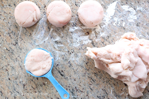 3 Ingredient Play Dough — Munchkin Fun At Home