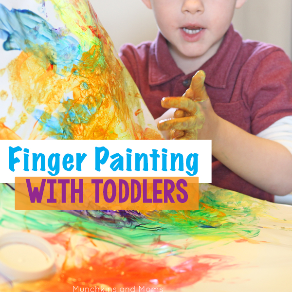 Do you enjoy finger painting with your toddlers? There's good reason to take away the brushes and let kids paint with their hands! Read more on the blog!