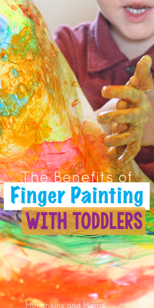 Finger Painting with Toddlers – Munchkins and Moms