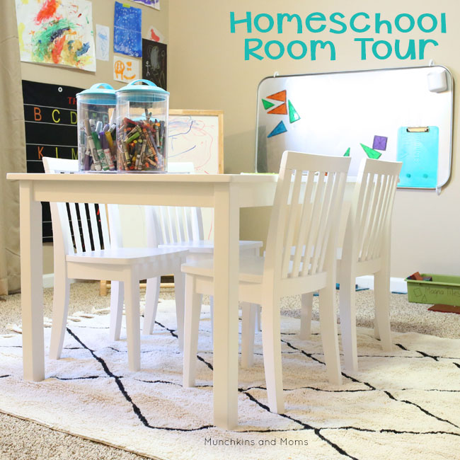 Organization Tips for Homeschool Spaces – Munchkins and Moms