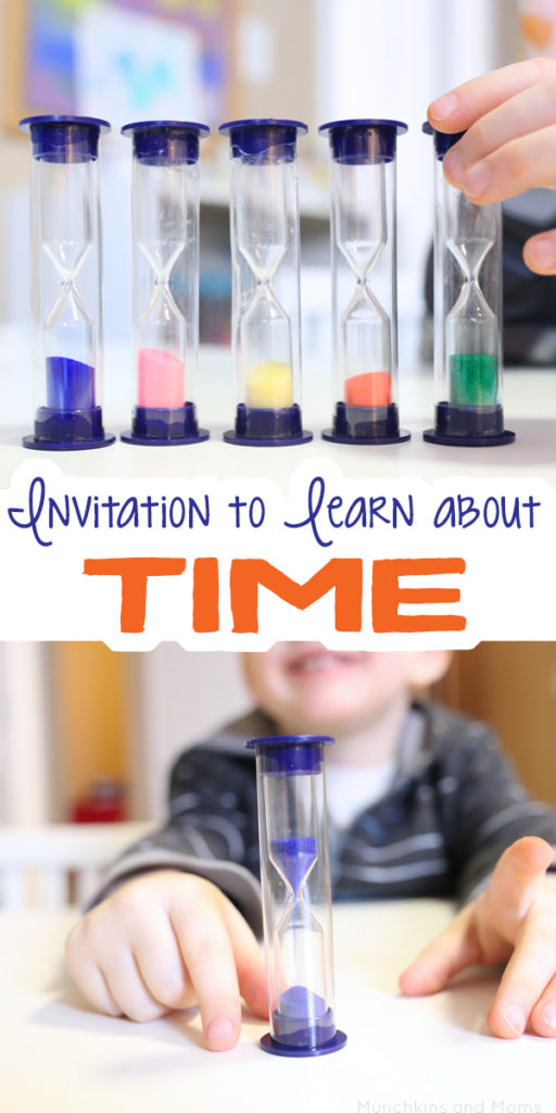 Teach preschoolers time with this simple idea!