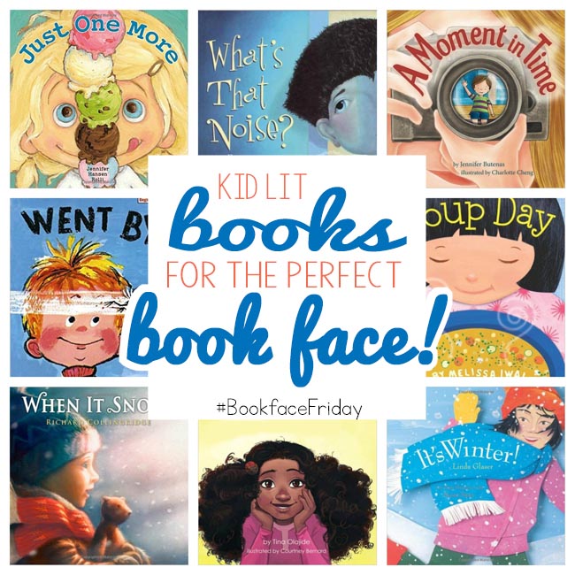 Are you ready to participate in #bookfacefriday? Start with some of these books!