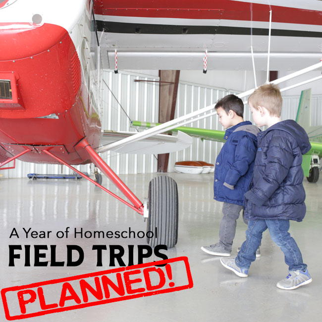 Plan a year's worth of field trips with these ideas! Great list for homeschoolers or just for family outings!