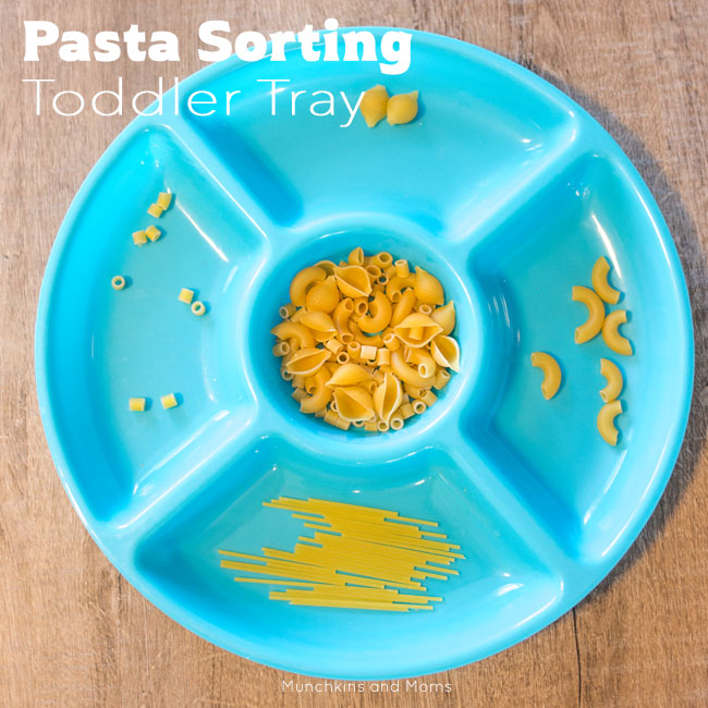 Need a quick activity to keep you sane during the "witching hour"? This pasta sorting activity is perfect!
