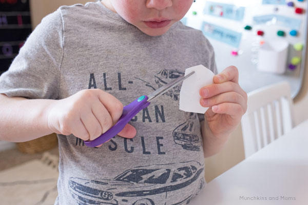 Teach Scissor Skills by Cutting Play-Doh - Teaching Littles