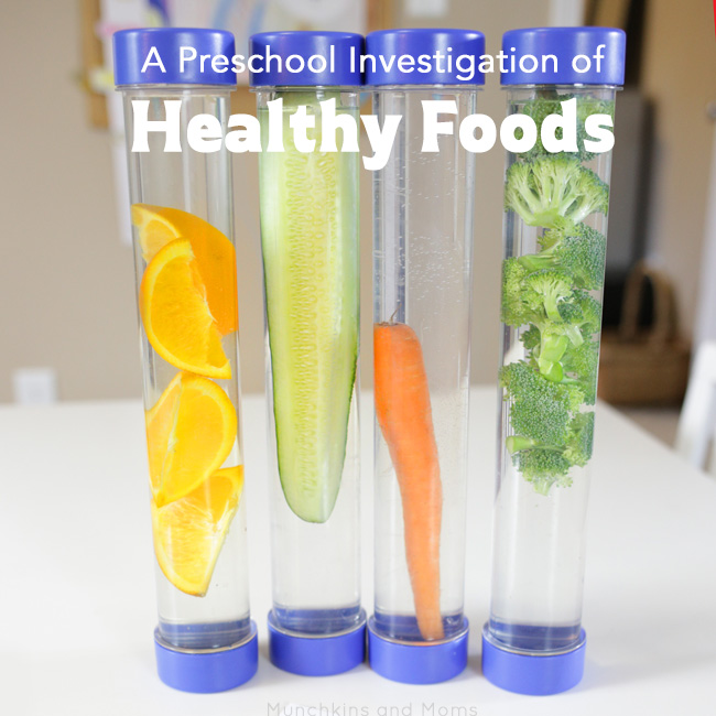 A preschool investigation of healthy foods.
