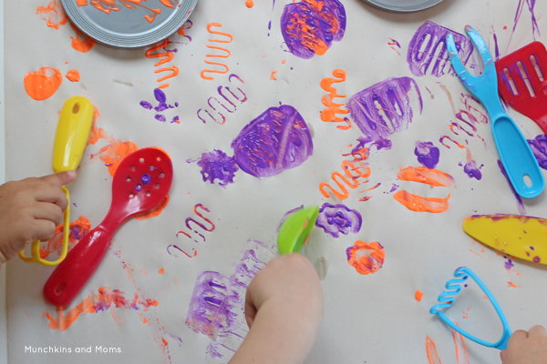 How to Draw And Color Kitchen Utensils For Kids And Toddlers 