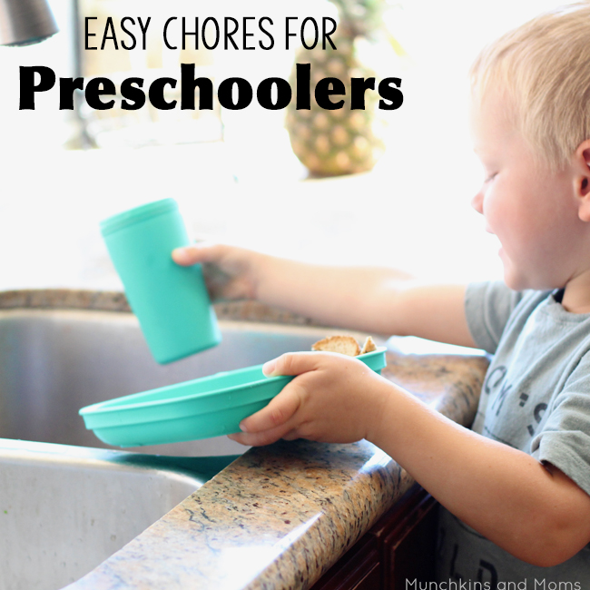 Easy chores for preschoolers