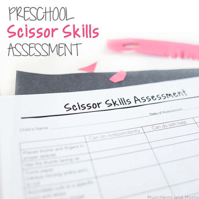 Teaching Good Scissor Skills in Preschool