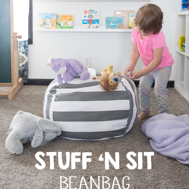 Stuff and sit discount bean bag chair