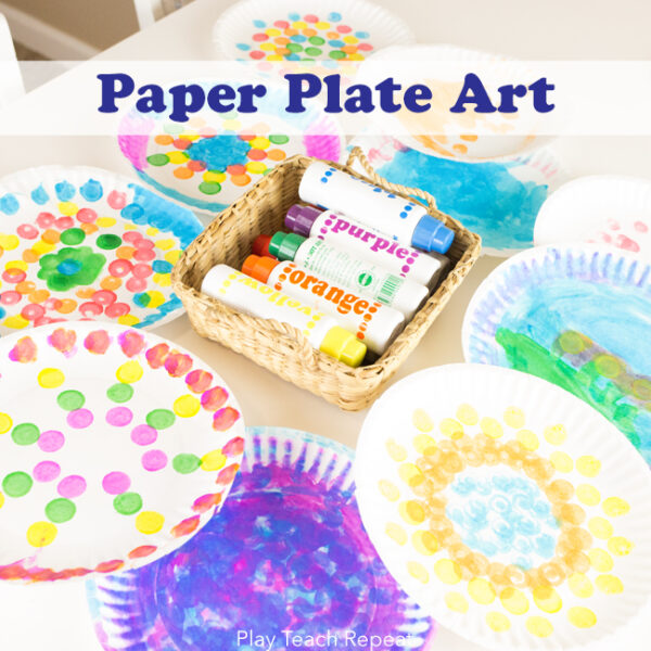 Paper Plate Art – Munchkins and Moms