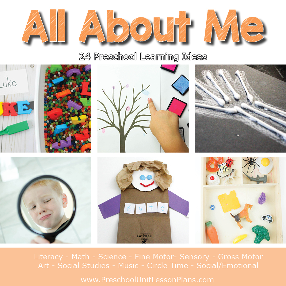 All About Me Crafts for Preschoolers – Munchkins and Moms